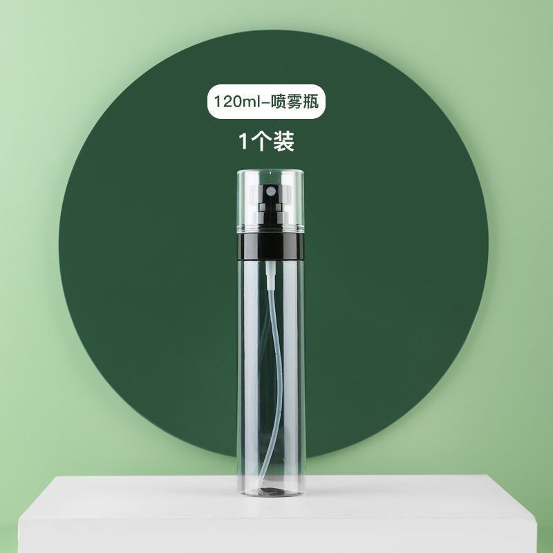 Alcohol Spray Bottle Travel Household Disinfection Small Spray Bottle Transparent Black Transparent Plastic Bottling Fine Mist Small Spray Bottle - Image 1